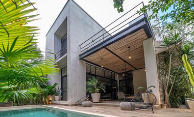 Impresionante Villa cerca del mar en Venta , residencial Selvamar Playa del Carmen