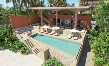 Penthouse | Beach Front | Vista al MAR | Beach Club|375m2|Costa Mujeres|Preventa