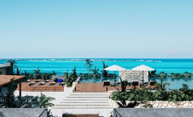 Ultimo departamento de 2 recamaras con vistas al mar en Costa Mujeres Cancun