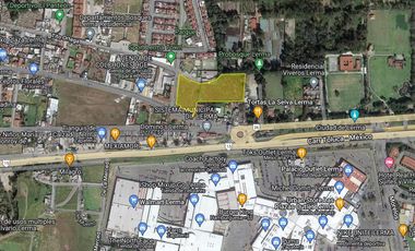 Terreno en Venta en Lerma, frente al fraccionamiento Valle de Encinos