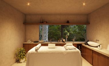 EN VENTA DEPARTAMENTO EN TULUM CON 2 HABITACIONES GIMNASIO Y ALBERCA