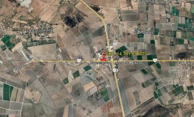 TERRENO PIE DE CARR. SAN LUIS DE LA PAZ- DOLORES GTO. SUP. 14,791 MTS