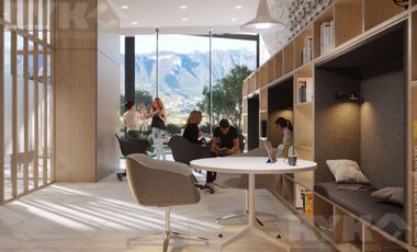 Departamento en Venta a 3 min de San Pedro, 84 mts bodega, clima central y cocina equipada!!!