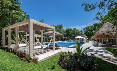 Departamento en venta en Puerto Morelos de 2 habitaciones a 10 minutos de la playa