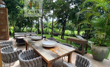 VILLA EN CAMPO DE GOLF EN LA RIVIERA MAYA
