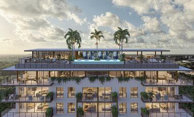 DEPARTAMENTO EN VENTA EN CANCUN DE 3 HABITACIONES CON ALBERCA Y PET´S PARK