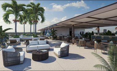 DEPARTAMENTO EN VENTA EN CANCUN DE 3 HABITACIONES CON ALBERCA Y PET´S PARK