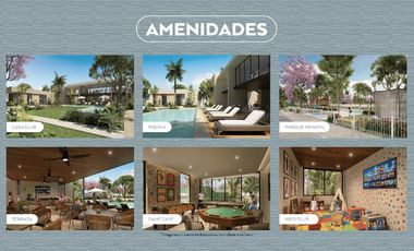 En Venta Casas - Residencias En Privada  Aire Puro, San Ignacio Yucatan