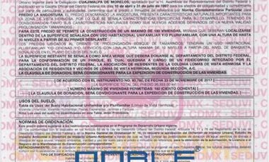 Terreno Venta Bosques de las Lomas.