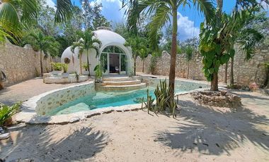 Casa con diseño ùnico en venta en Tulum (1218)