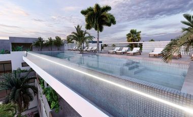 Departamento a 400 m de la laguna de Bacalar con infinity pool