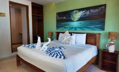 VENTA HOTEL EN TULUM A PIE DE PLAYA CON 16 HABITACIONES Y PENTHOUSE