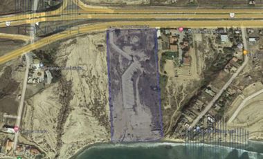 VENTA DE GRAN TERRENO Carretera libre Tijuana (Rosarito) - Ensenada km 43.5 cantiles dorados Puerto Nuevo, Baja California