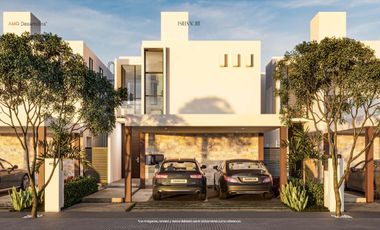 Casas en Venta dentro de privada NATIVA, Conkal Yucatan