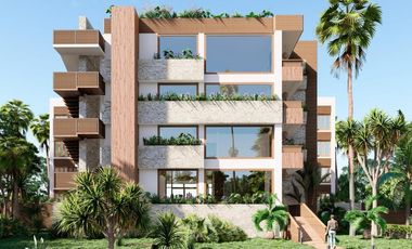 Lujoso departamento a pie de playa de 3 habitaciones y 3 baños en Mahahual