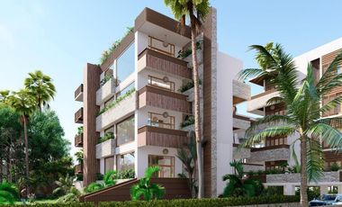 Lujoso departamento a pie de playa de 3 habitaciones y 3 baños en Mahahual