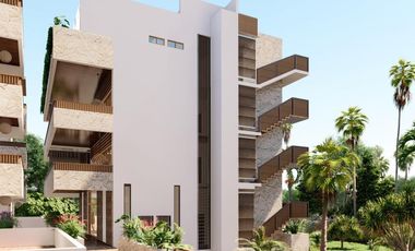 Lujoso departamento a pie de playa de 3 habitaciones y 3 baños en Mahahual