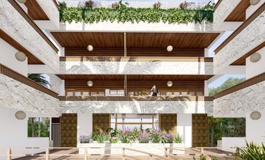 Lujoso departamento a pie de playa de 3 habitaciones y 3 baños en Mahahual