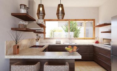 Lujoso departamento a pie de playa de 3 habitaciones y 3 baños en Mahahual