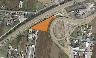 Terreno EJIDAL bardeado a un costado de autopista Tlc-Nau en Col. Agrícola Analco