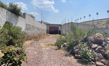 Terreno EJIDAL bardeado a un costado de autopista Tlc-Nau en Col. Agrícola Analco