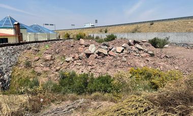 Terreno EJIDAL bardeado a un costado de autopista Tlc-Nau en Col. Agrícola Analco