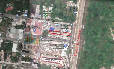 Terreno comercial en venta sobre boulevard colosio Cancun