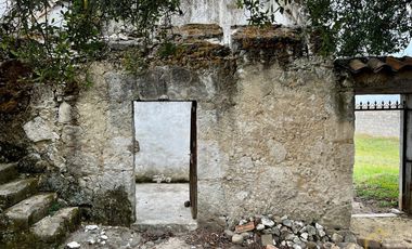 Terreno en venta con casco de hacienda en Perote Veracruz