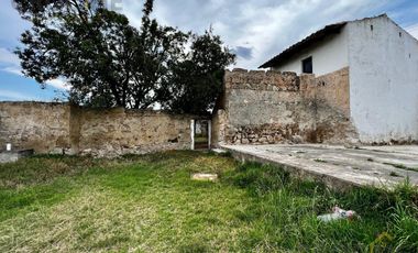Terreno en venta con casco de hacienda en Perote Veracruz