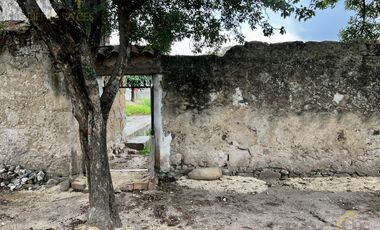 Terreno en venta con casco de hacienda en Perote Veracruz