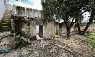 Terreno en venta con casco de hacienda en Perote Veracruz