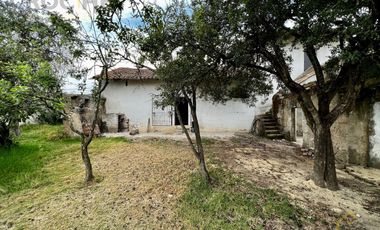 Terreno en venta con casco de hacienda en Perote Veracruz