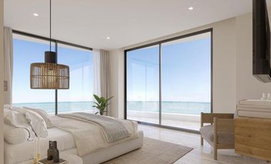 Departamento de 3 habitaciones en preventa, Vistas al mar en Costa Mujeres