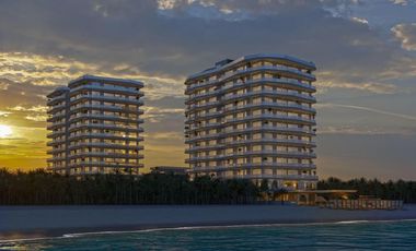 Departamento de 3 habitaciones en preventa, Vistas al mar en Costa Mujeres
