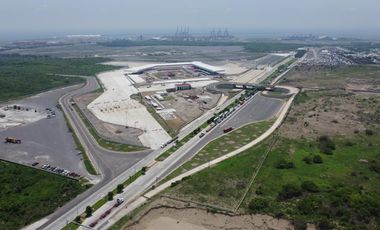 Bodegas y lotes en renta Parque Industrial Olmeca, Boulevard Portuario Km 13.5, Veracruz