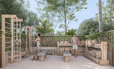 Villa en venta en Tulum Aldea Zama de 3 habitaciones a 7 minutos de la playa