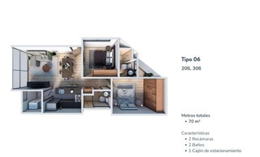 Deptos. Preventa Col. Napoles, Benito Juárez, CDMX