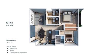 Deptos. Preventa Col. Napoles, Benito Juárez, CDMX