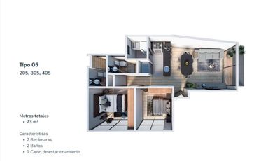 Deptos. Preventa Col. Napoles, Benito Juárez, CDMX