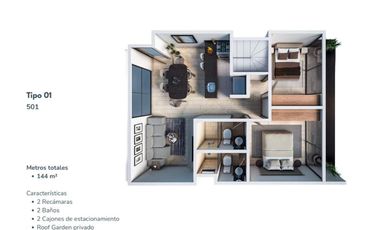 Deptos. Preventa Col. Napoles, Benito Juárez, CDMX