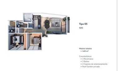 Deptos. Preventa Col. Napoles, Benito Juárez, CDMX