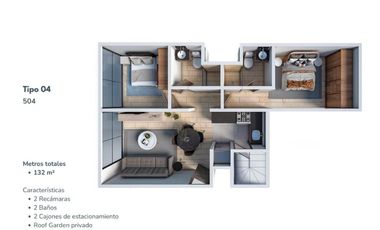 Deptos. Preventa Col. Napoles, Benito Juárez, CDMX