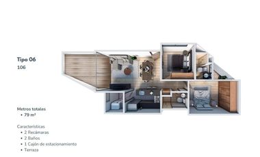 Deptos. Preventa Col. Napoles, Benito Juárez, CDMX