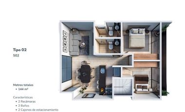 Deptos. Preventa Col. Napoles, Benito Juárez, CDMX