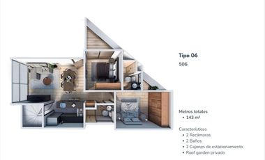 Deptos. Preventa Col. Napoles, Benito Juárez, CDMX