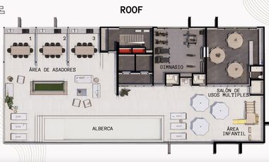 Departamento en Fraccionamiento El Conchal