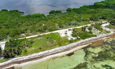 Terreno en Venta segunda linea de mar en Mahahual Entrega Inmediata