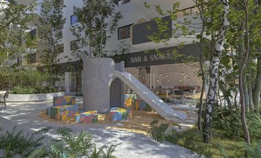 Departamento en venta en Tulum de 2 habitaciones a 8 minutos de la playa