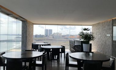 Departamento en VENTA con espectacular vista al mar, 3 recámaras y estudio, Torre Peninsula