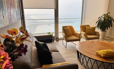 Departamento en VENTA con espectacular vista al mar, 3 recámaras y estudio, Torre Peninsula